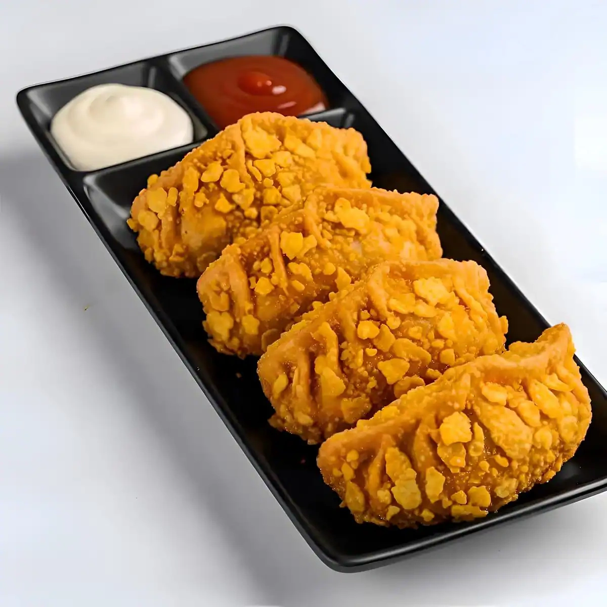 Cheese Corn Peri Peri Kurkure Momos [8 pieces]