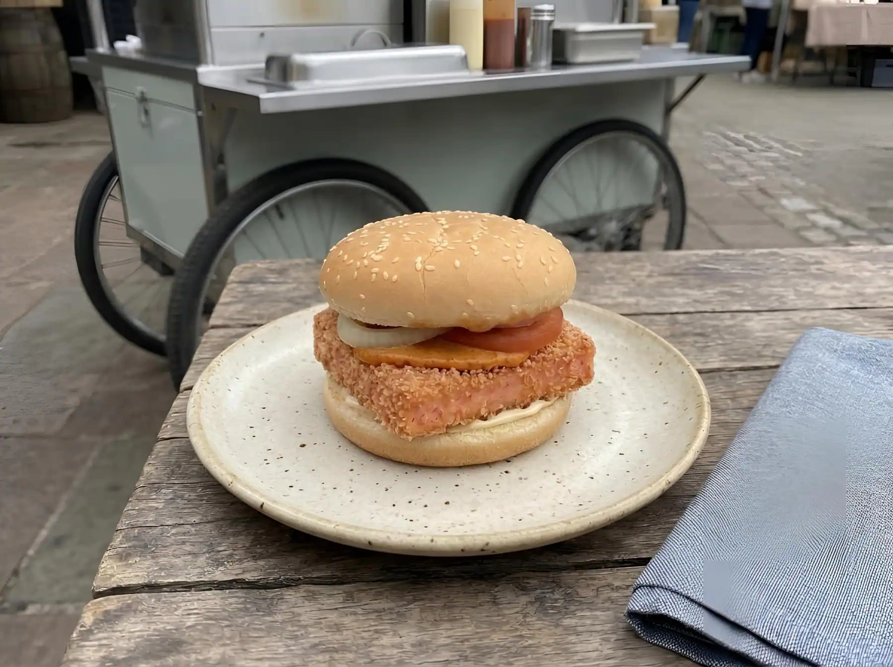 Grilled Paneer Burgers