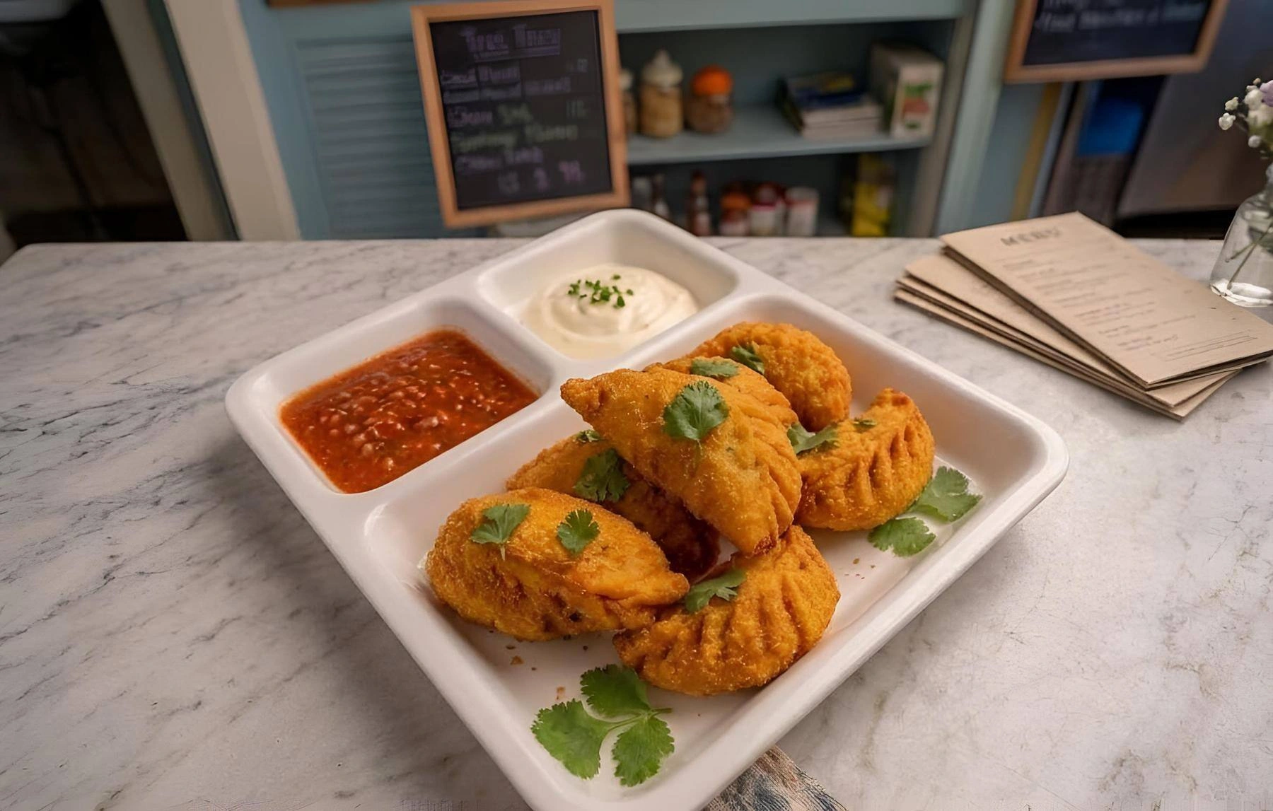 Paneer Kurkure Momos [8 Pieces]
